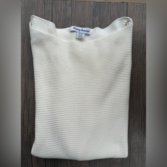 Tommy Bahama Women's Bonita Boat Neck Cream Sweater NWOT Size Medium - Picture 9 of 9